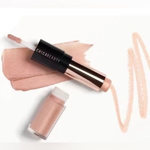 Chica Beauty Glow Highlighter Duo Stick + Liquid Champagne Glow NEW